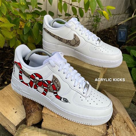 af1 gucci snake|nike air force 1 low Gucci.